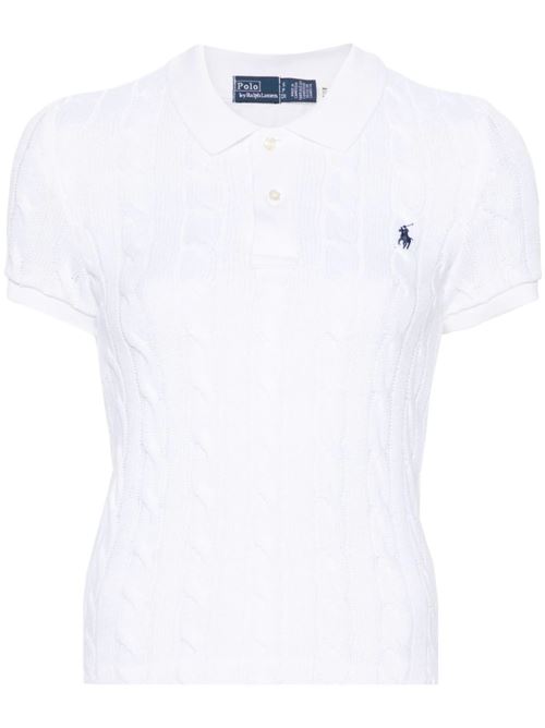 t-shirt a trecce Polo Ralph Lauren | 211943010001